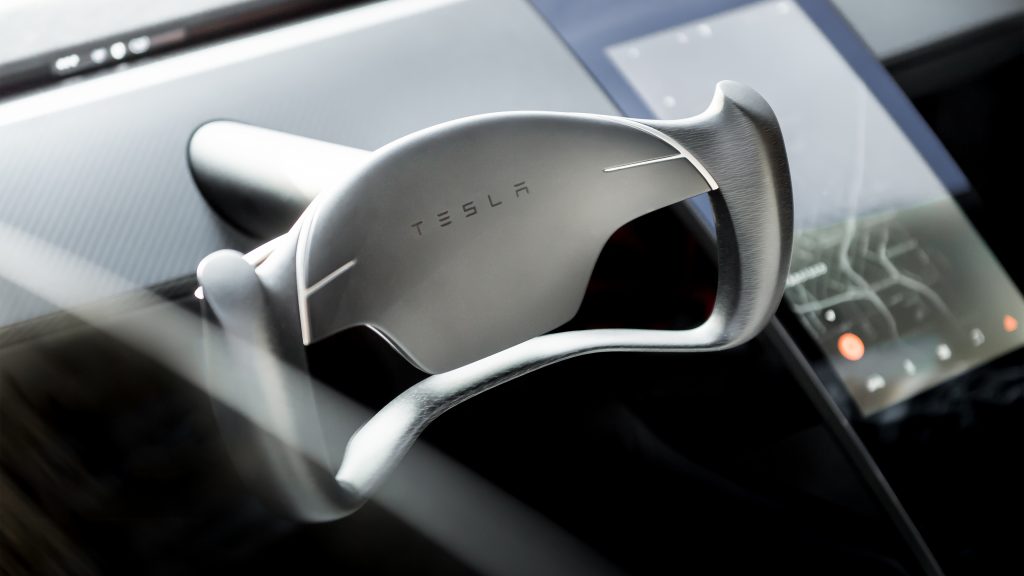Tesla Roadster stuur