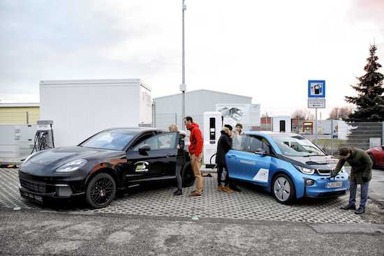 Elektrische auto in drie minuten snelladen