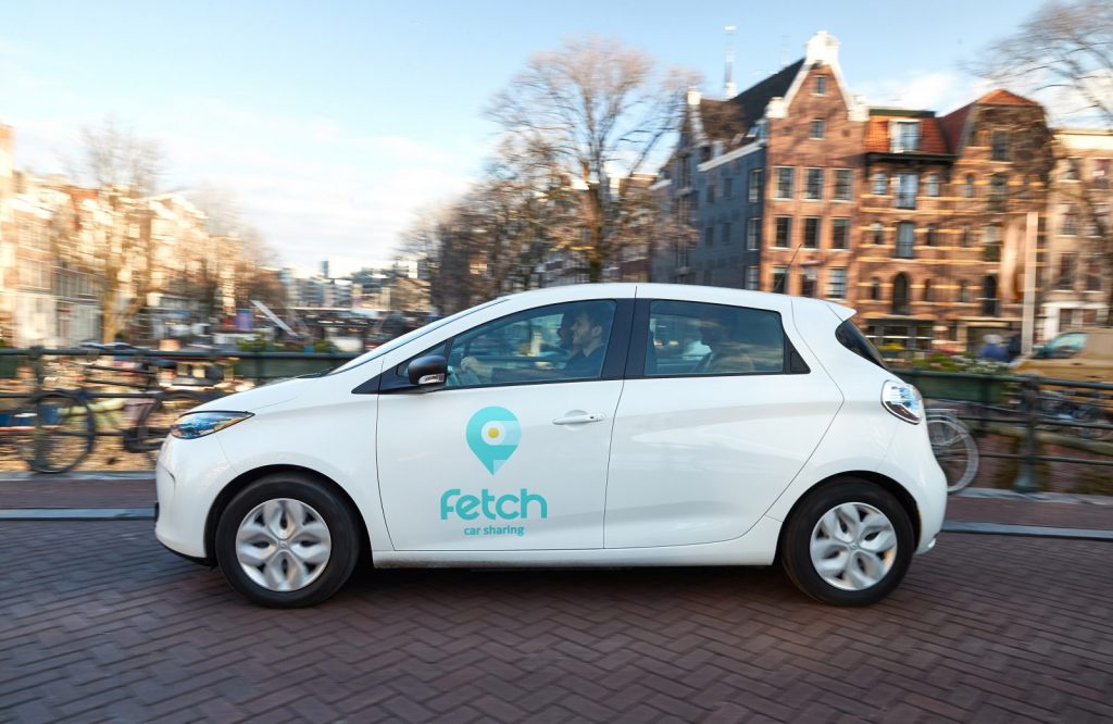 Renault Zoe als elektrische deelauto in Amsterdam